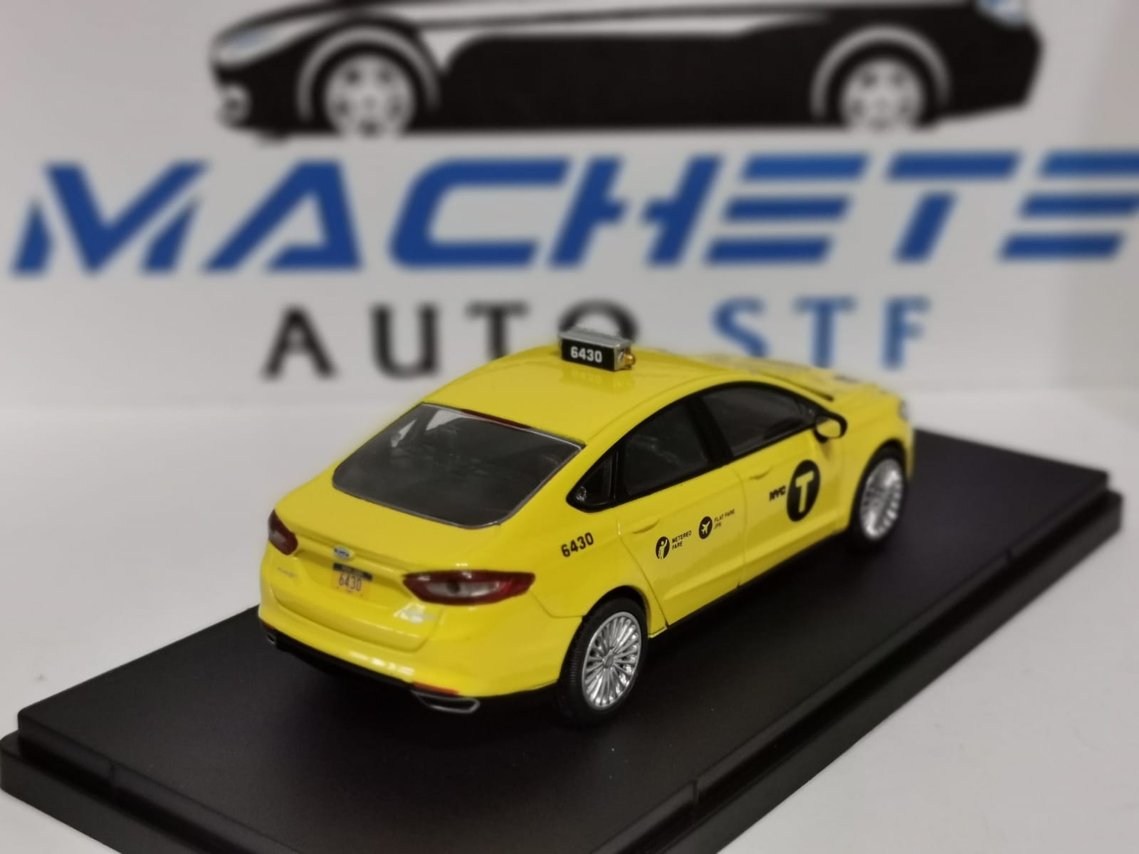 Ford Fusion 2013 Taxi galben - 2