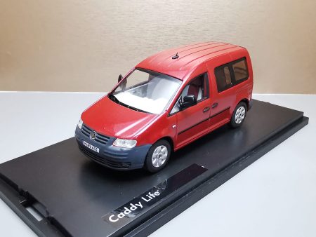 VW Caddy Life Rosu