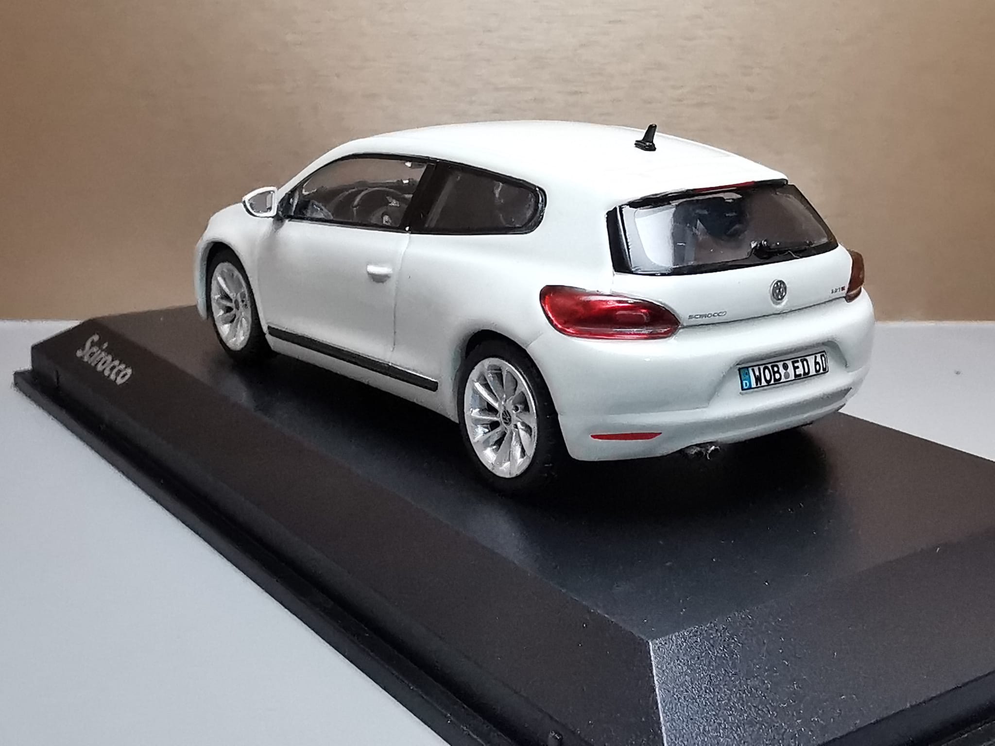 VW Scirocco alb 2009 - 2