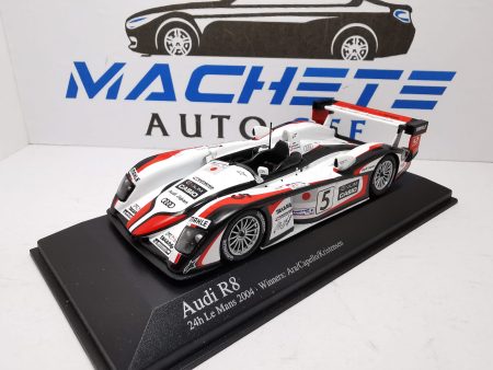 AUDI R8 Le Mans 24 hrs. 2004  - Winners: Ara / Capello / Kristensen nr 5