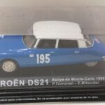 Citroen Ds 21 Rallye De Monte Carlo 1966 P. Toivonen - E. Mikander