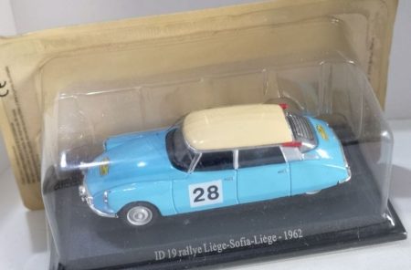 Citroen Id 19 Rallye Liege Sofia Liege 1962 Albastra