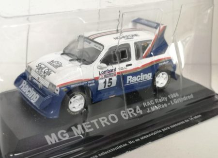 MG METRO 6R4 RAC RALLY 1986 J.MC.RAE - I. GRINDROD