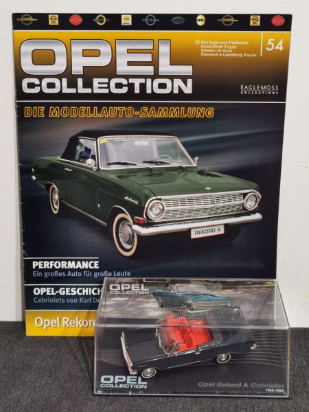 OPEL REKORD A CABRIOLET GRAFIT 1963-1965