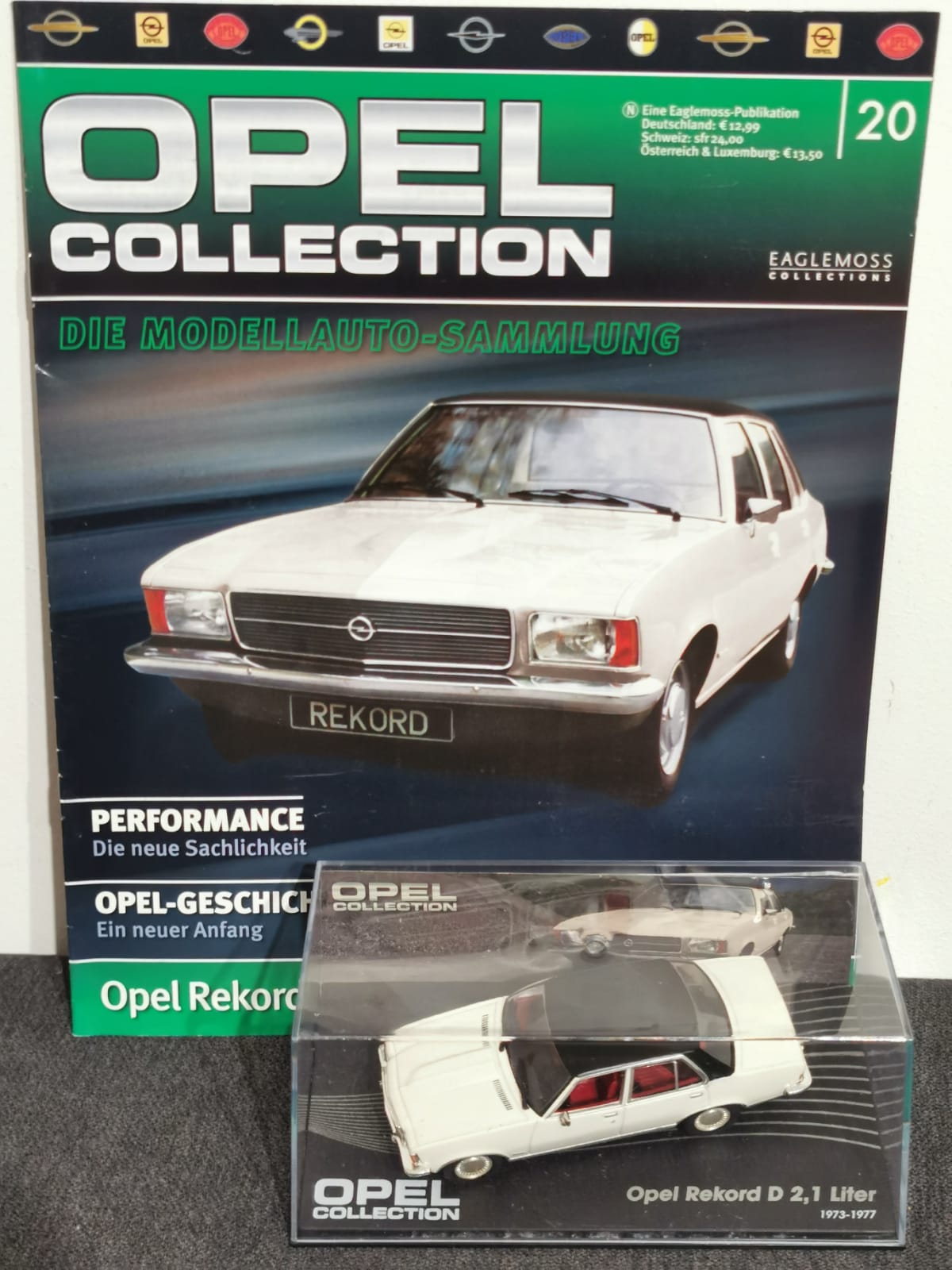 OPEL REKORD D 2100 DIESEL 1973