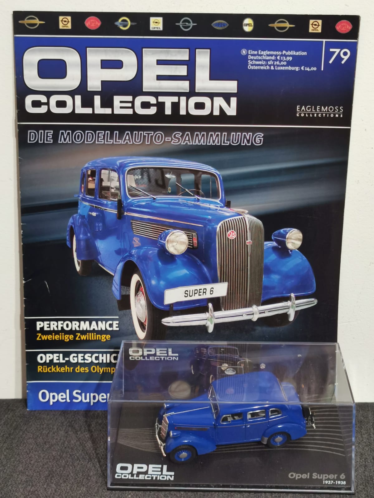 OPEL SUPER 6 ALBASTRA 1937