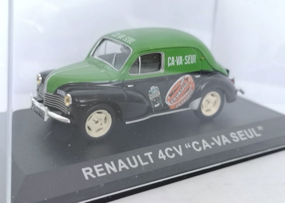 RENAULT 4 CV CA-VA SEUL NEGRU+VERDE