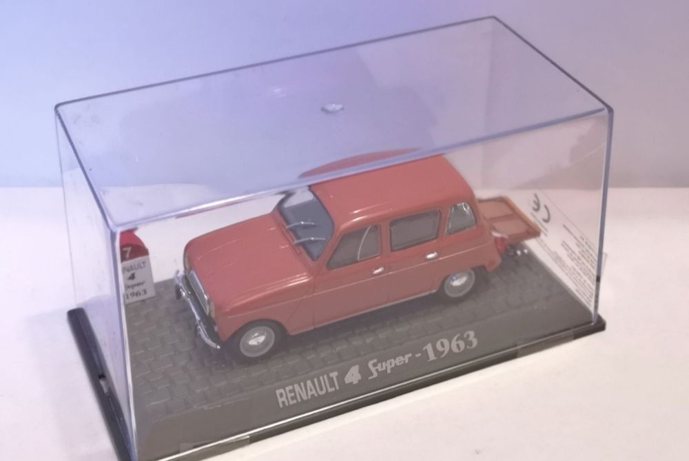 RENAULT 4 SUPER 1963 ROSU ( RENAULT COLLECTION )