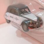 Citroen 2cv Gri+alb Dunlop