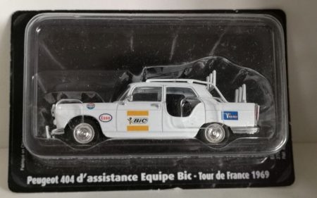Peugeot 404 D Assistance Equipe Bic - Tour De France 1969