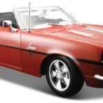 Chevrolet Camaro SS 396 Convertible 1968 Bronz - 1/24