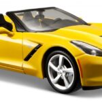 Chevrolet Corvette Stingray Convertible 2014 yellow 1/24