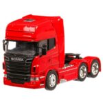 Tir Scania R730 V8 (6x4) Rosu 21 cm