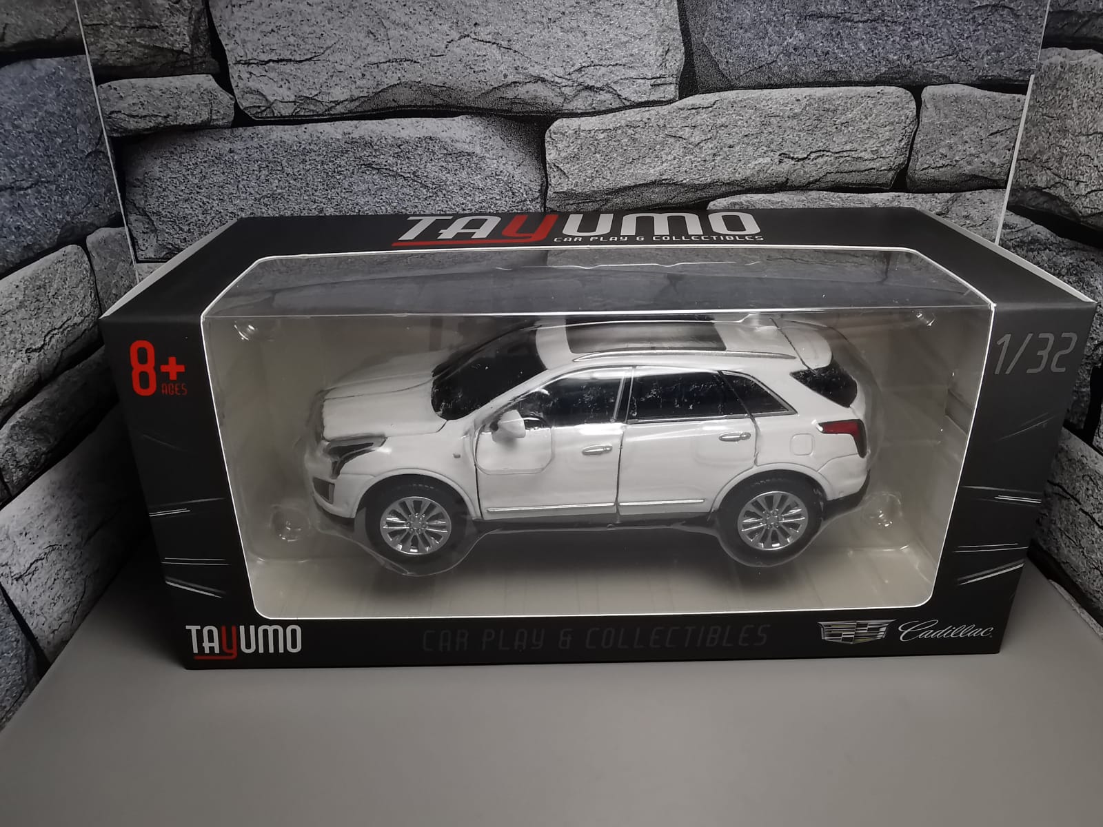 Cadillac XT5 white cu led-uri si sunete 5