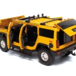 Hummer H2 yellow cu led-uri – 3