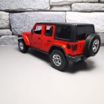 Jeep Wrangler Sahara Unlimited Red cu led-uri si sunete 1