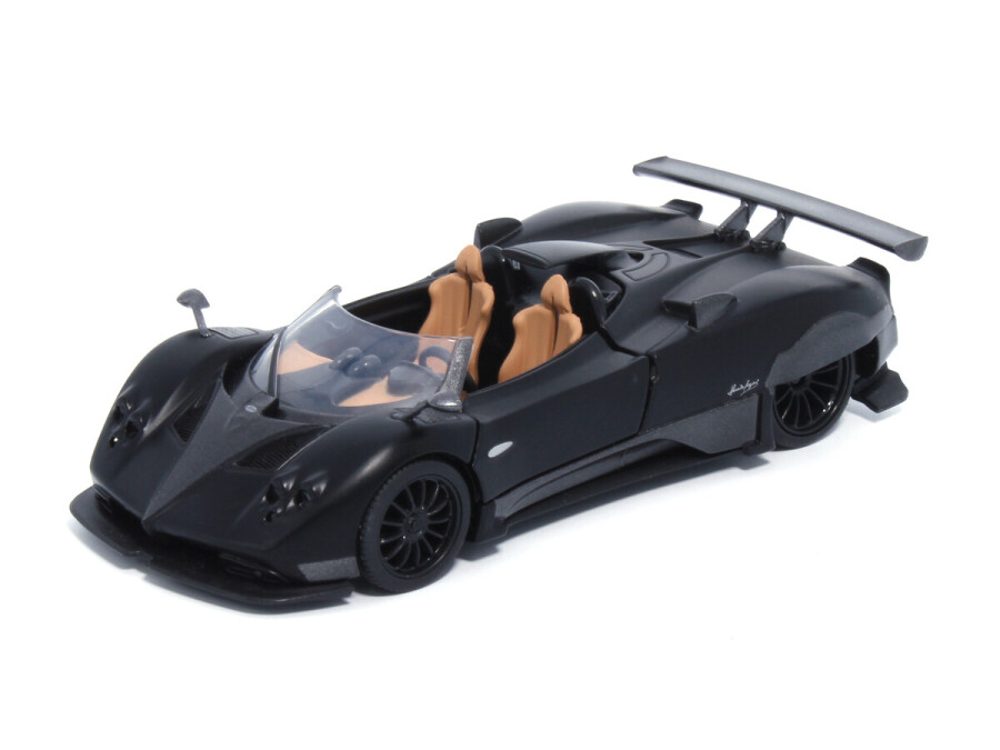 pagani-zonda-hp-barchetta-pull-back-mat-zwart-lhd