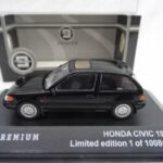 Honda Civic 1987 black – 1