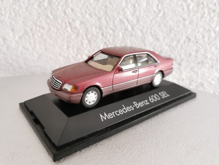 Mercedes Benz Clasa S 600 SEL 1993 Pink