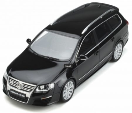 VW Passat (B6) R6 Variant 2008 Black scala 1/18