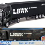 Tir Volvo FH16 Globetrotter 750 XXL LBWK Hauler & Trailer – 40 cm Black