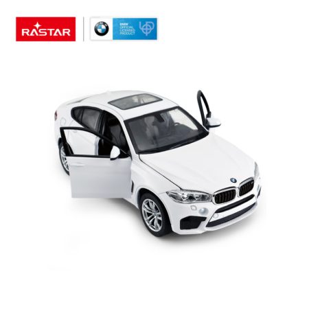 Bmw X6 M (F16) White 2015 scala 1/24