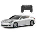 Porsche Panamera White Masinuta cu telecomanda scala 1/24