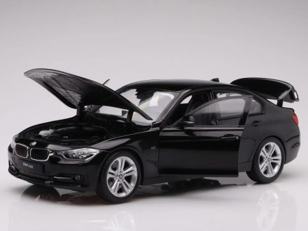 Bmw Seria 3 (F30) Negru 2012 scala 1/18