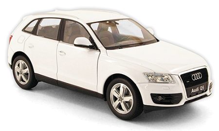 Audi Q5 2008 White scala 1/24