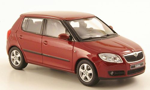 Skoda Fabia 2 Red Flamengo Metaliza 2006