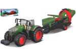 Tractor Fendt cu masina de cultivat cartofi