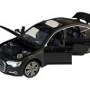 Audi A6 (C8) 2019 (Replica) Black cu led-uri, sunete, suspensii scala 1/32