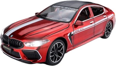 Bmw seria 8, M8 Coupe (F92) Red 2019 (Replica) scala 1/24