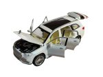 Mercedes Benz GLS 63 AMG 2020 White (replica) cu led-uri si sunete scala 1/24