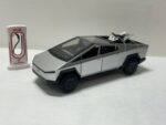 Tesla Cybertruck 2022 Silver (replica) scala 1/28 + Atv Tesla