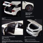 Tesla model X White