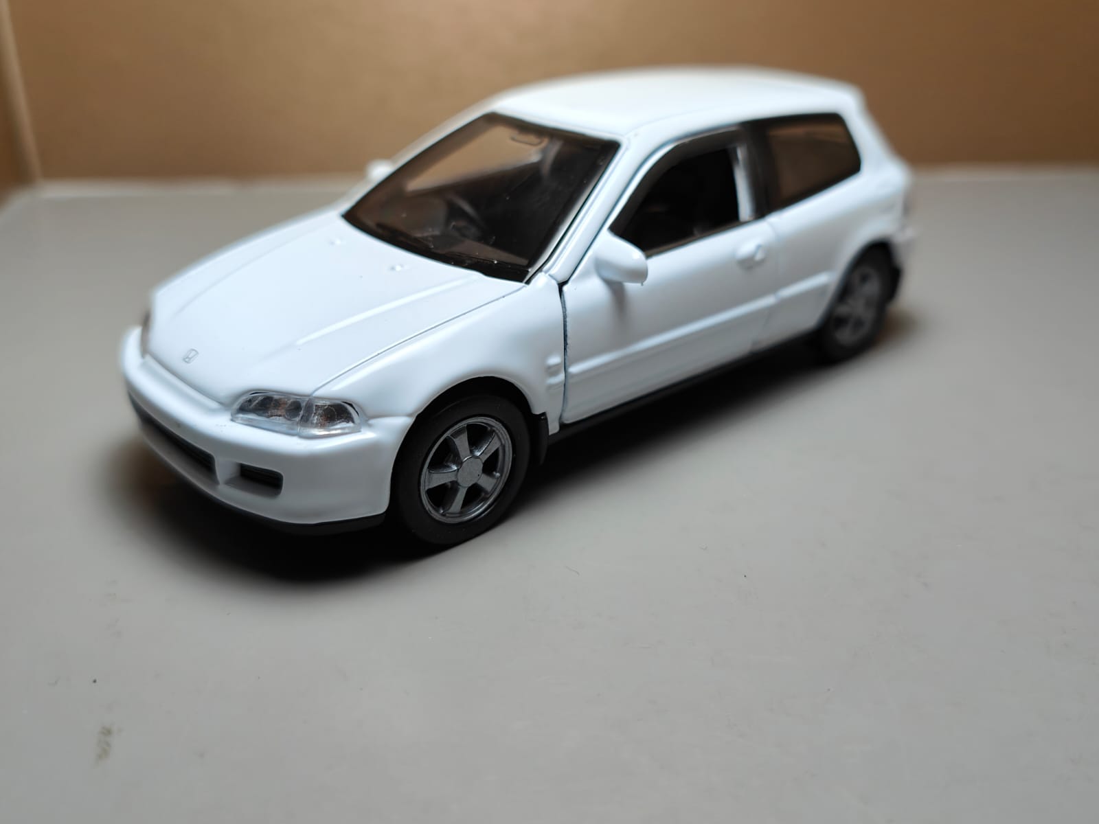 Honda Civic 1993 white 6