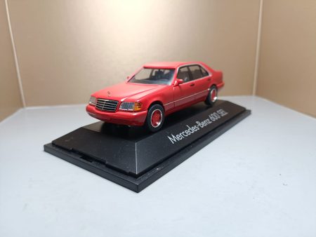 Mercedes-Benz 600 SEL 1993 Rosu (V140)