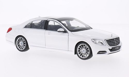 Mercedes S-class (W222) white 2013