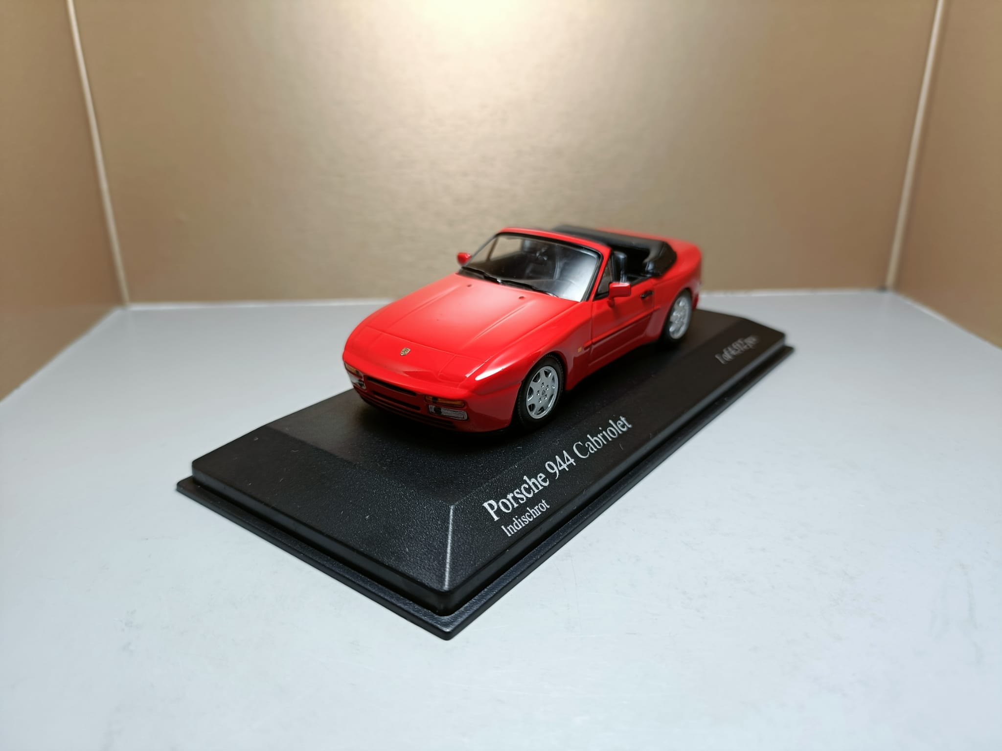 Porsche 944 cabriolet 1991 red 1