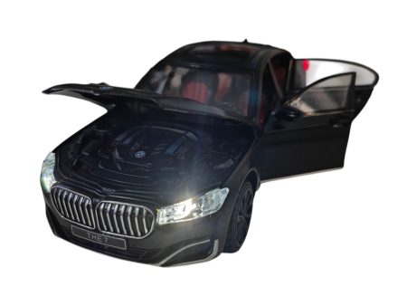 Bmw seria 7 (G12) Black 2016 (replica) scala 1/24