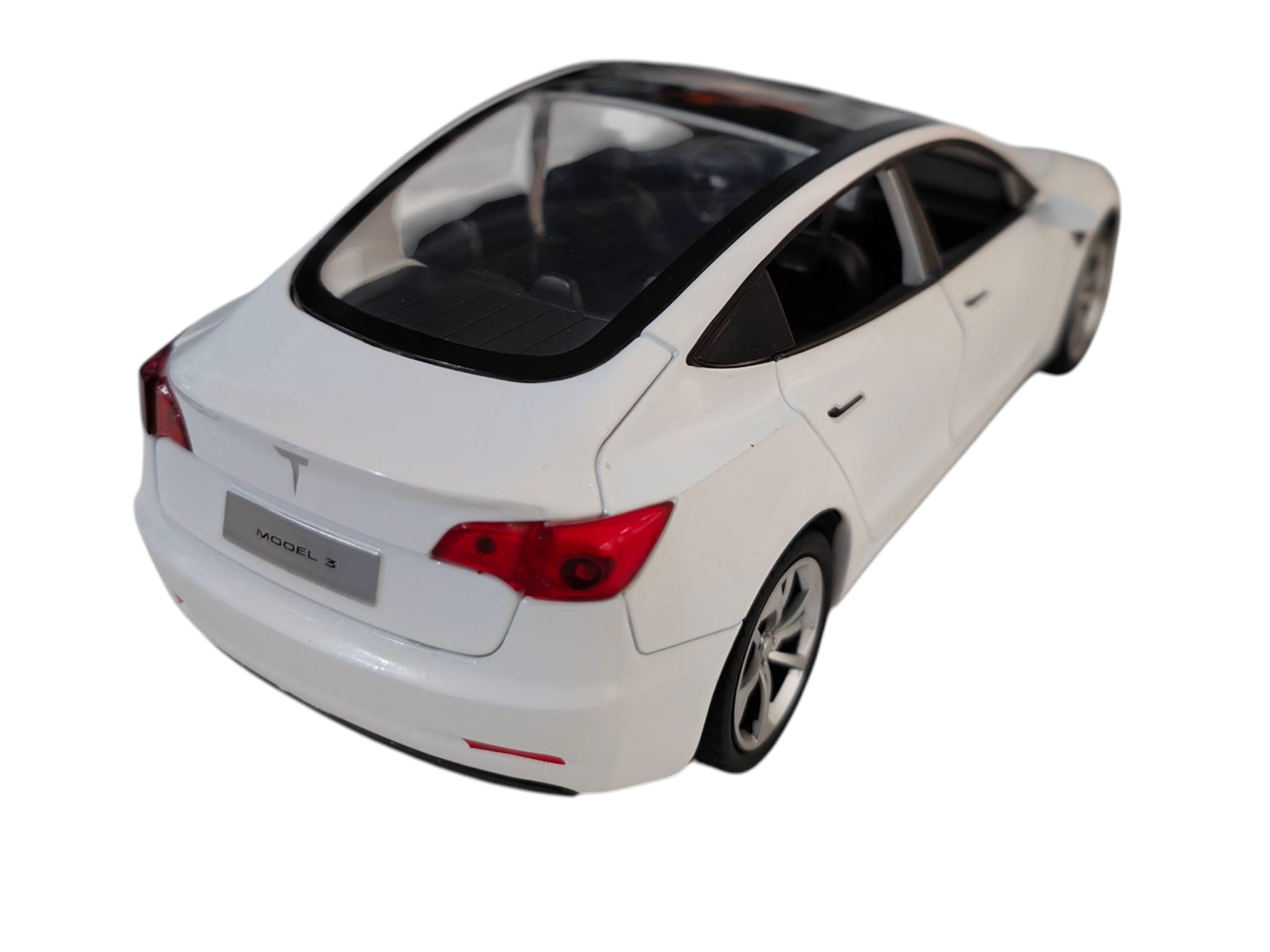 Tesla Model 3 White scala 1 24......