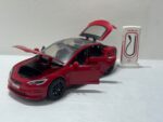 Tesla Model S (replica) 2021 Red scala 1/24