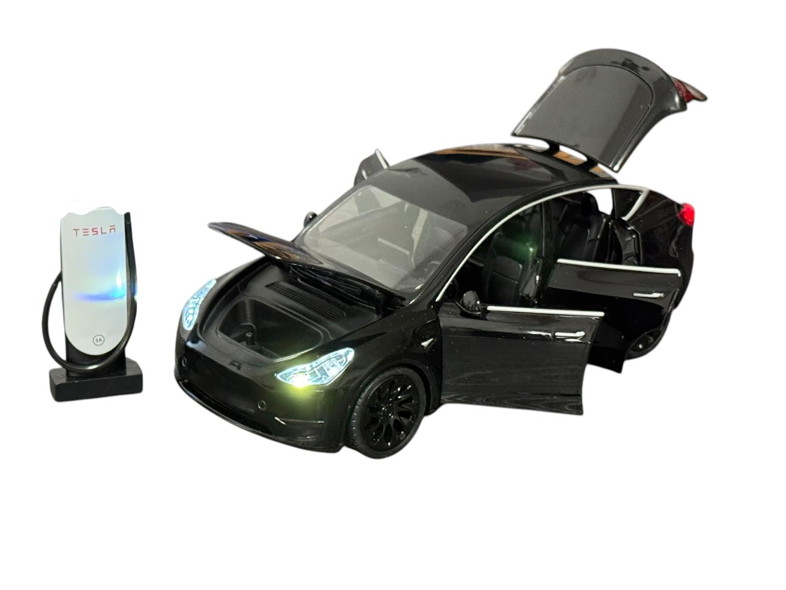 Tesla Model Y Black scala 1 24