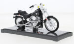 Harley Davidson FXST Softtail, black, 1984 scala 1/18