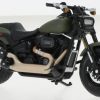 Harley Davidson Fat Bob 114, olive greeen, without showcase, 2022 scala 1/18
