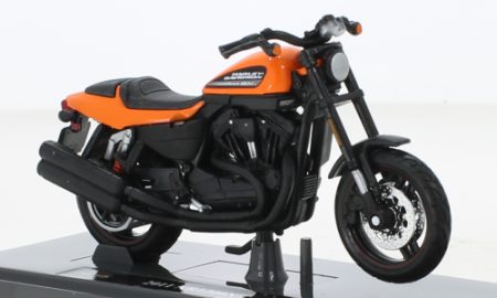 Harley Davidson XS 1200X, orange, 2011 scala 1/18