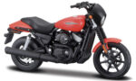 Harley Davidson street 750, red/black, 2015 scala 1/18