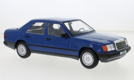 Mercedes 260 E (W124), dark blue, 1984 scala 1/18