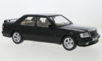 Mercedes W124 Tuning, metallic-black, 1986 scala 1/18